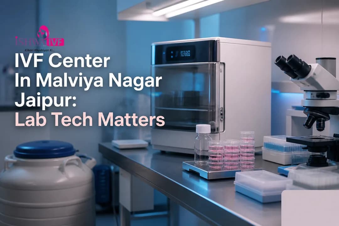 Modern IVF lab equipment setup at an IVF Center In Malviya Nagar Jaipur
