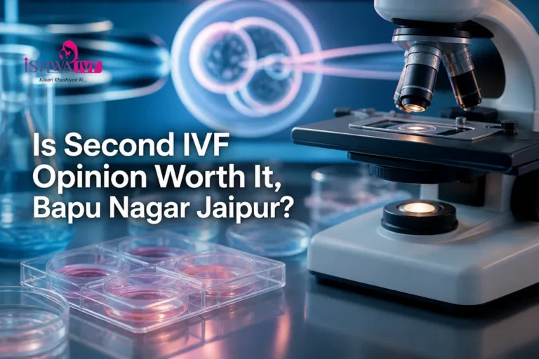 Clean cover image of an IVF laboratory illustrating a Second IVF Opinion in Jaipur.