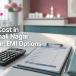 A clean clinic billing setup illustrating IVF Cost planning with documents and medical lab items in Jaipur.