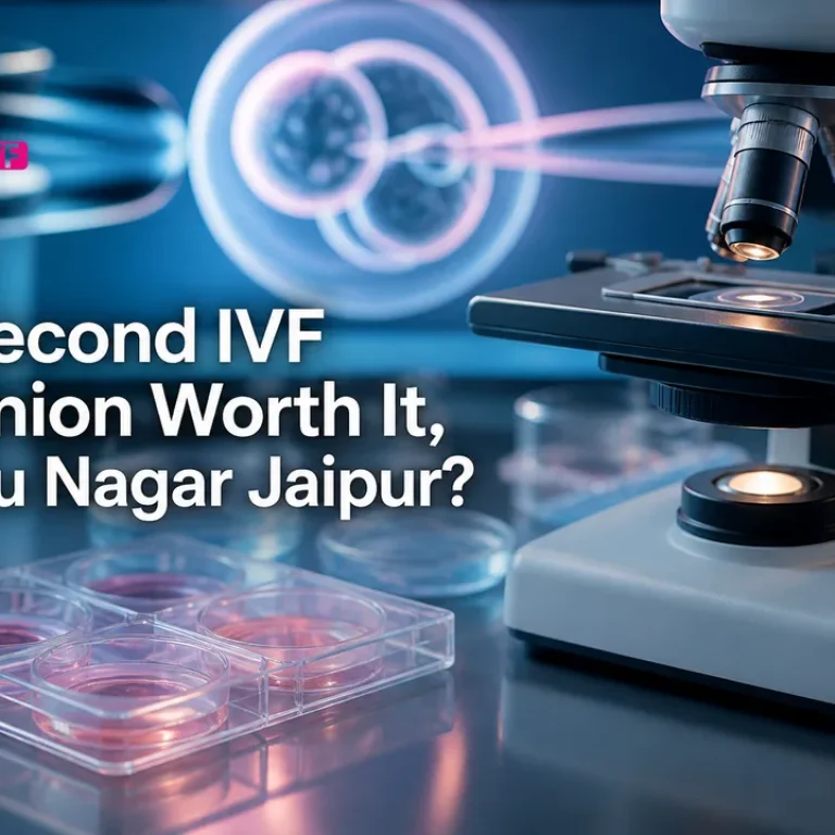 Clean cover image of an IVF laboratory illustrating a Second IVF Opinion in Jaipur.